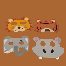 Cargar imagen en el visor de la galería, Paquete de máscaras de animales salvajes de Cartón
