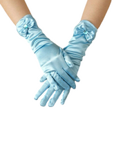 Cargar imagen en el visor de la galería, Guantes Elsa con moña
