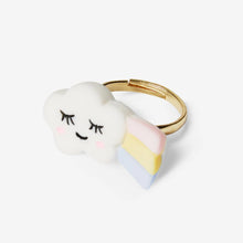 Cargar imagen en el visor de la galería, Set anillos de nena unicornio
