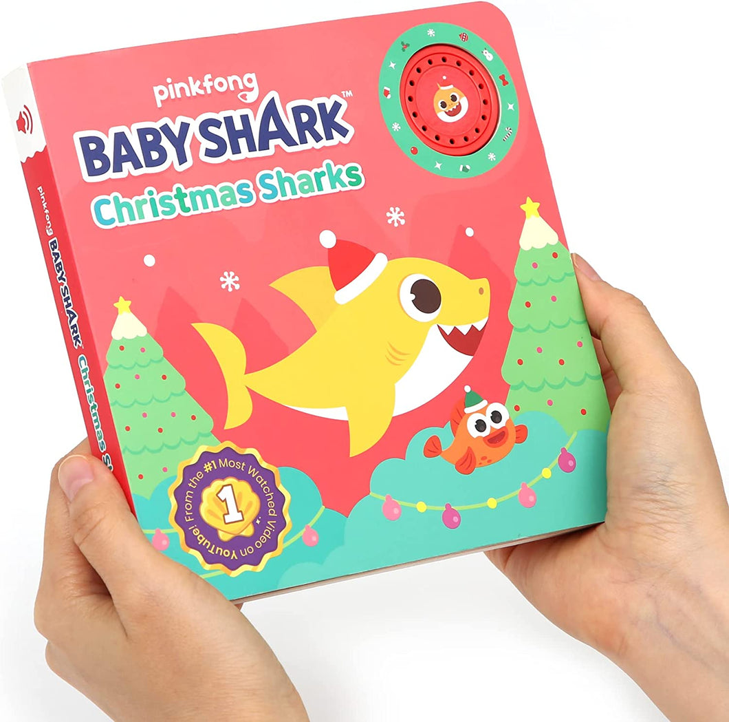 Pinkfong Baby Shark Christmas Sharks Sound Book