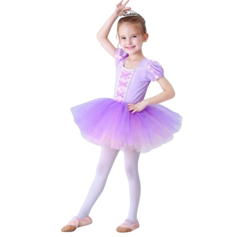 Vestido de rapunzel online con tutu