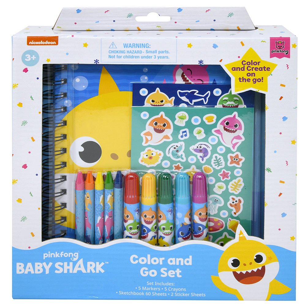 Baby Shark Color & Go Set