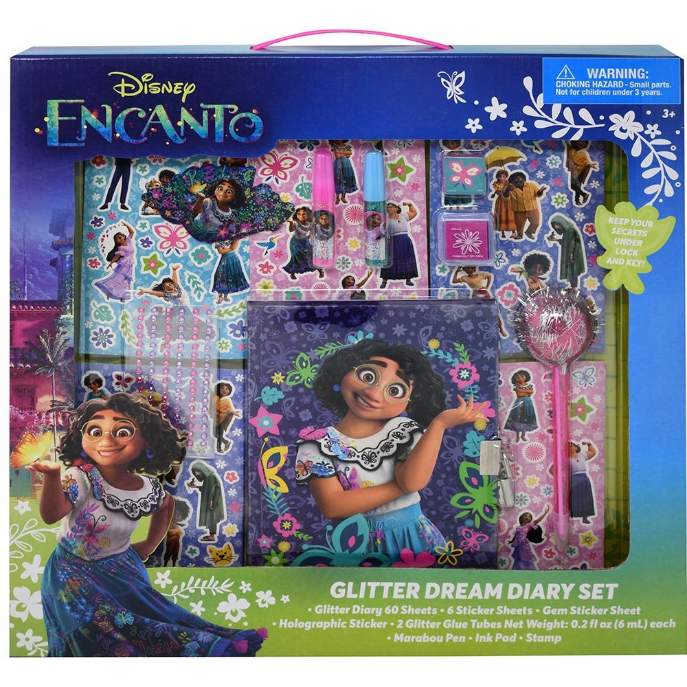 Encanto Glitter Diary Set